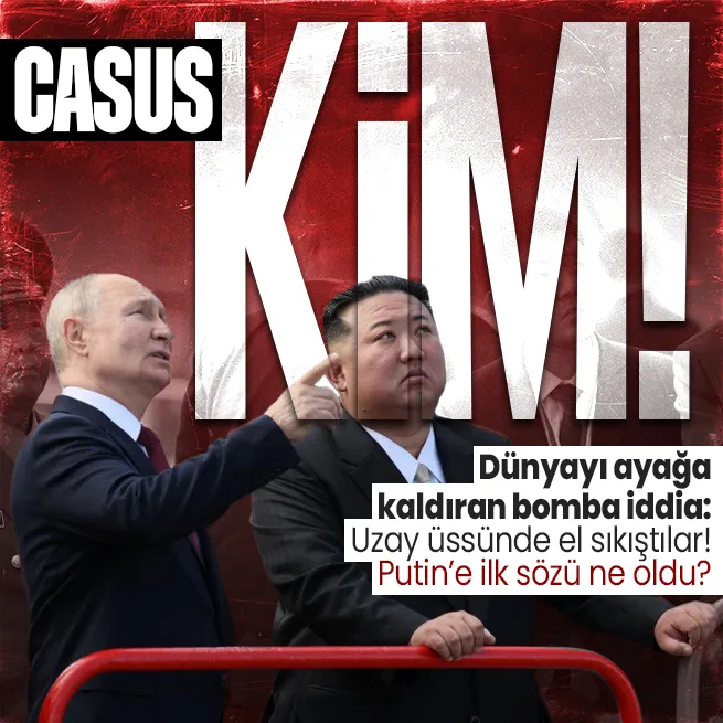 Putin ile Kim Jong-Un uzay üssünde el sıkıştı! Casus uydu iddiası dünyayı karıştırdı