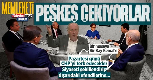 Son dakika: Muharrem İnce’den CHP ve Kemal Kılıçdaroğlu’na bomba: Tek dertleri memleketi peşkeş çekmek