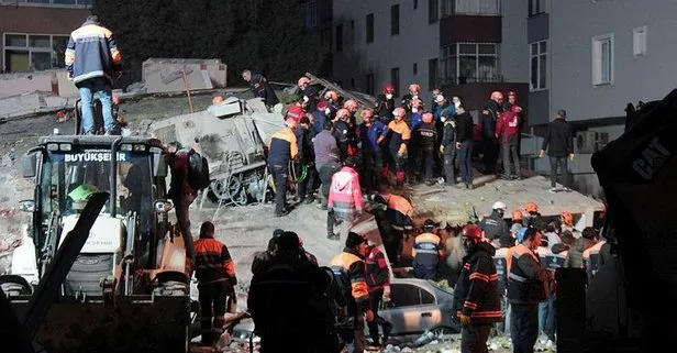 İçişleri Bakanlığı: Kartal’da çöken binanın enkazından 4 kişi daha çıkarıldı