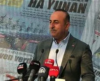 Bakan Çavuşoğlu: Bir ulusal güvenlik meselesi