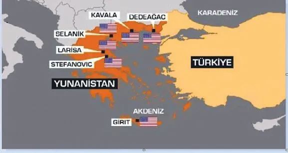 ABD ve Yunanistan, Türkiye sınırına 40 kilometre uzaklıkta tatbikat yaptı (Güncel haberler)-1