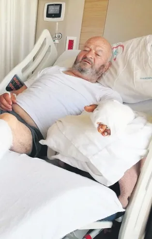 Ayının saldırısına uğrayan Kenan Gürcü o anları anlattı: Kendini buranın kabadayısı sandı