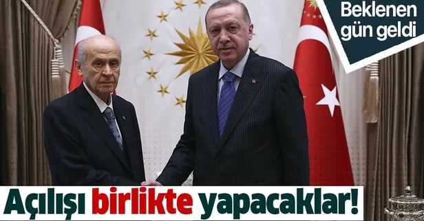Son dakika: Demokrasi ve Özgürlükler Adası'nın açılışını Başkan Erdoğan ve MHP lideri Bahçeli birlikte gerçekleştirecek