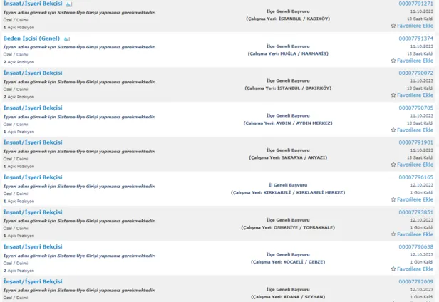 E-Şube ile 81 ilde bekçi alımı başladı: İŞKUR bekçi alım ilanları geldi! İşte başvuru şartları-6