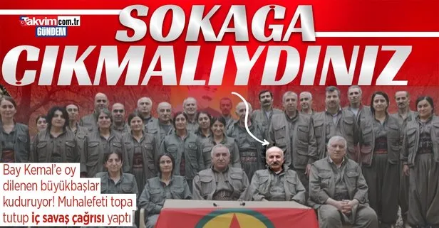 Kemal Kılıçdaroğlu’na oy dilenen Kandil elebaşı Mustafa Karasu muhalefeti topa tuttu: Sokağa çıkmalıydınız