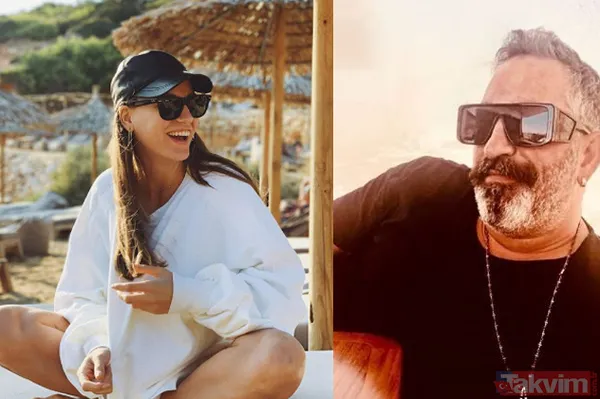 Serenay Sarıkaya ve Cem Yılmaz'ın görüntüleri internete düştü! 'Serenay hamile mi yoksa kilo mu almış?' - 1