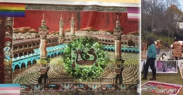 Boğaziçi'nde 'Kabe' provokasyonu: Öğrenci görünümlü provokatörler 'afişi kaldırmıyoruz, sorumluluk bize ait' demişler - 4