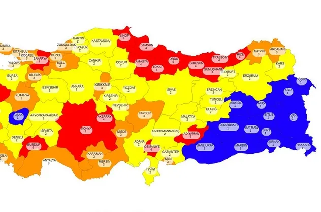 İşte koronavirüs risk haritasındaki "mavi" rengin sırrı! Siirt'te sürü bağışıklığı...