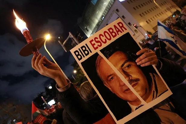 İsrail'de Netanyahu hükümetine karşı kitlesel protestolar yapılıyor: "Diktatörlüğe hayır"-9