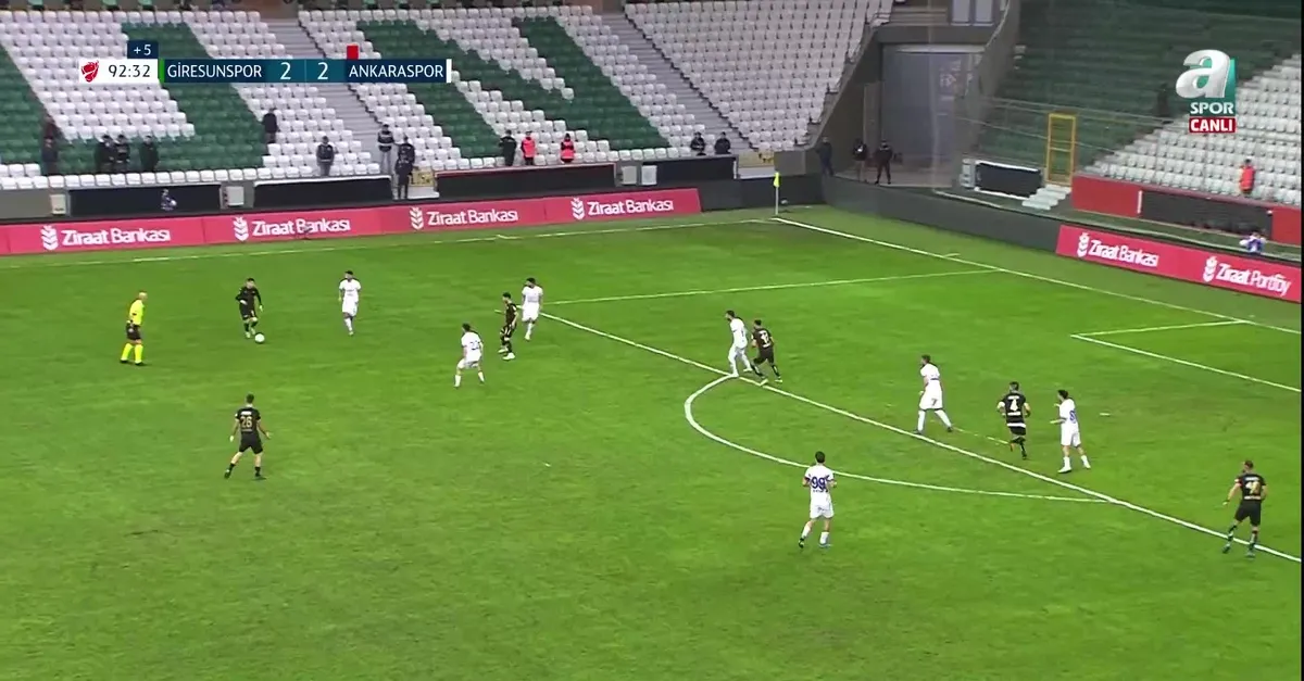 Giresun Ankaraspor maçı golleri izle ⚽ Giresunspor 3-2 Ankaraspor 📺 GOL: Vukan Savicevic