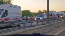 TEM Otoyolu Beykoz mevkiinde zincirleme trafik kazası! Çok sayıda yaralı var