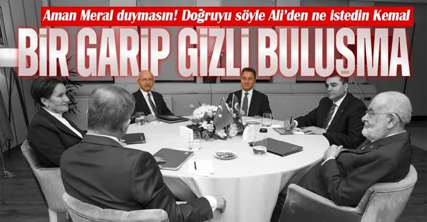 6’lı masada olaylar boyut değiştirdi! Kemal Kılıçdaroğlu ve Ali Babacan’dan gizli buluşma! Babacan Kılıçdaroğlu’ndan ne istedi?