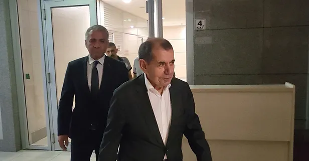 Galatasaray Başkanı Dursun Özbek Fenerbahçe'nin şikayeti sonrası adliyede ifade verdi