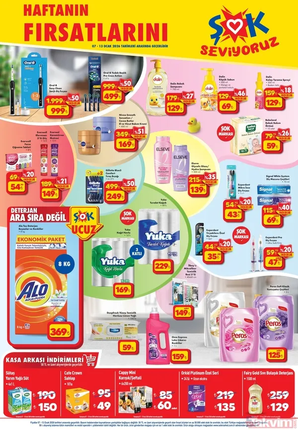 ŞOK Aktüel 7 Ocak 2026 kataloğu! Columbia mont ve buharlı temizlik makinesi geliyor - 9