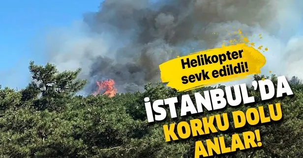 Son dakika: İstanbul Kayışdağı’nda korkutan yangın: Kontrol altına alındı