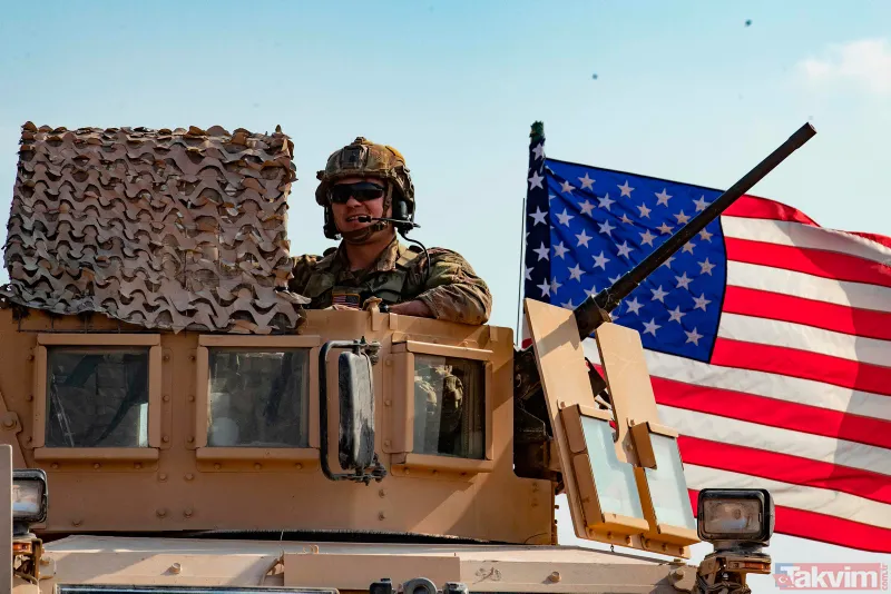 Kamışlı'ya gelen ABD konvoyu böyle görüntülendi