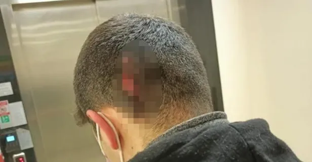 Siz insan mısınız be? Pendik'te takip ettikleri motosikletli kuryeyi muşta ile darbettiler