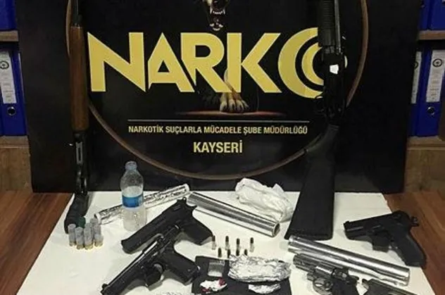 Son dakika: Kayseri'de uyuşturucu operasyonunda 14 şüpheli yakalandı