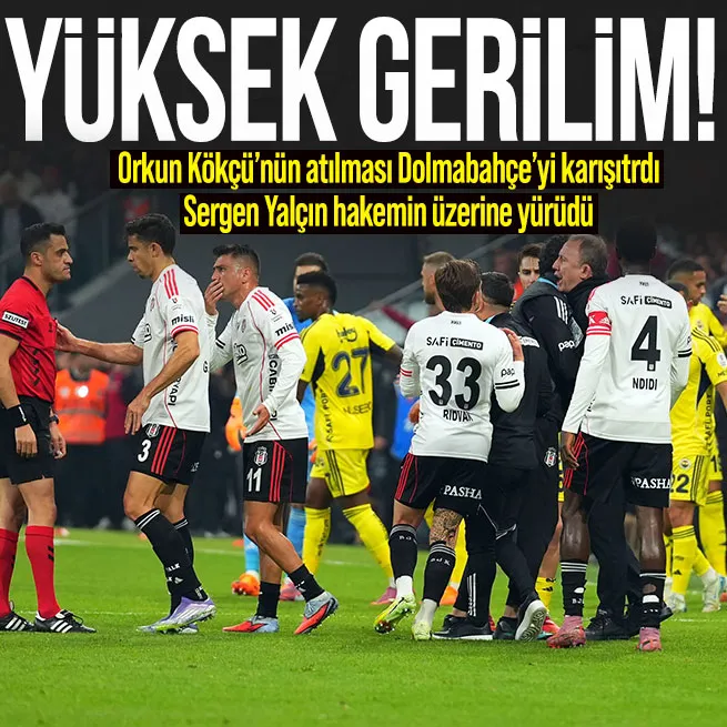 Sergen Yalçın çılgına döndü! Fenerbahçe derbisinde atıldı