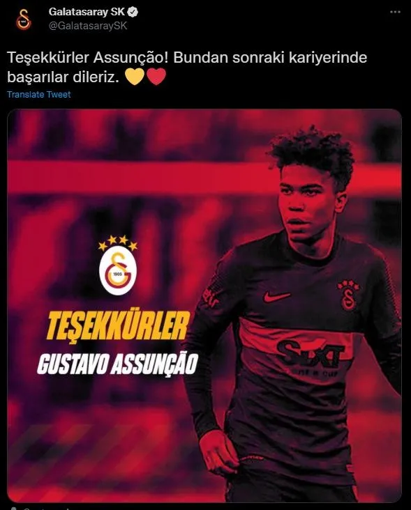 takvim.com.tr gideceğini duyurmuştu! Galatasaray Gustavo Assunçao ile yollar ayrıldı-4