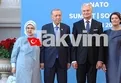 Başkan Erdoğan ve eşi Emine Erdoğan Vilnius’ta resmi akşam yemeğine katıldı!