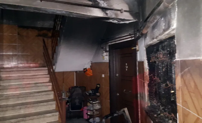 İstanbul Güngören'de yangın paniği! Böyle kurtarıldılar - 13