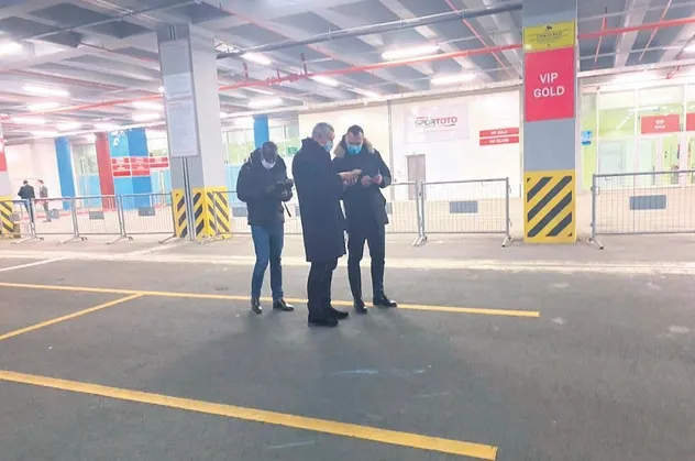 Abdülkadir Ömür ve Uğurcan'ı izlediler