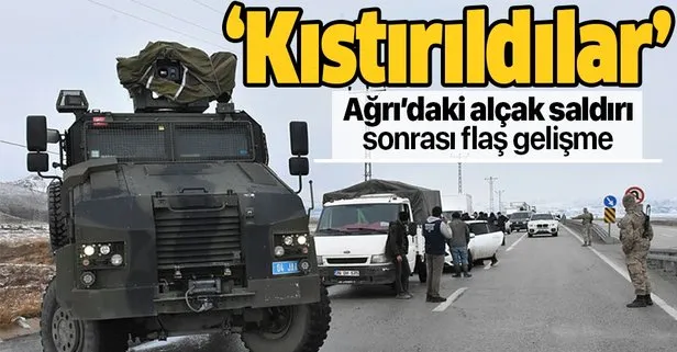 Son dakika: Ağrı’da Gümrük Müdürlüğü aracına roketli saldırı