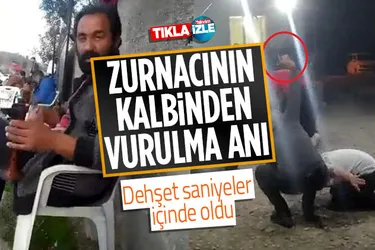 Düğünde dehşet! Zurnacı tabancayla vuruldu