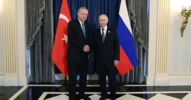 Başkan Erdoğan Çin'de Putin ile bir araya geldi! Gündem Ukrayna ile barış