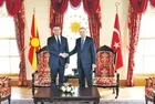 Başkan Erdoğan Kuzey Makedonya Başbakanı Mickoski’yi kabul etti!