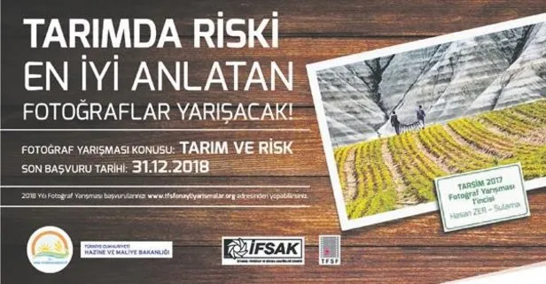 Fotoğraflarla tarım ve risk