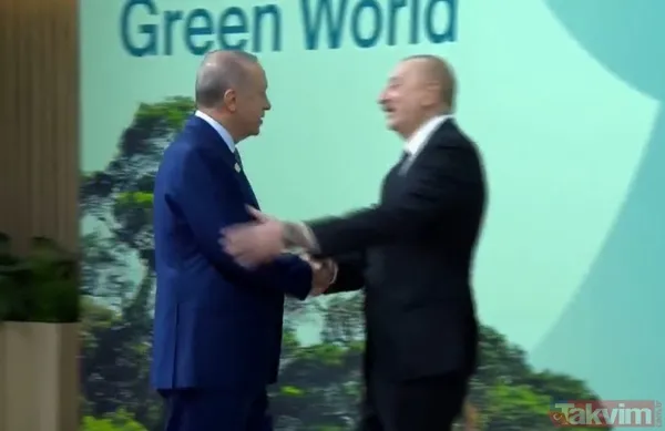 Başkan Erdoğan'dan COP29 Dünya Liderleri İklim Zirvesinde peş peşe temaslar! Keir Starmer, Aliyev, Tokayev... - 4