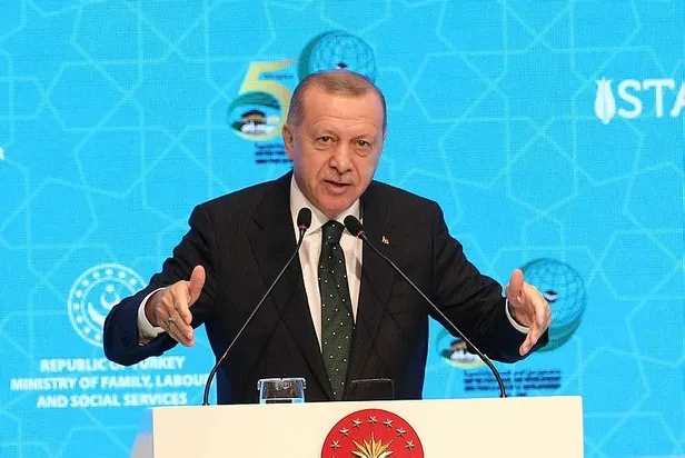 Son dakika: Başkan Erdoğan'dan İslam Ülkeleri Zirvesi'nde Macron'a sert tepki-1