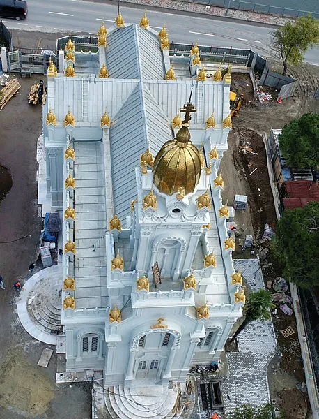 Demir Kilise'nin son durumu havadan görüntülendi-6