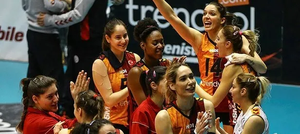 Galatasaray, CEV Cup'ta çeyrek finale yükseldi