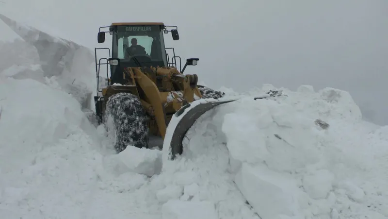 Muş'ta kar kalınlığı 5 metreyi geçti! - 5