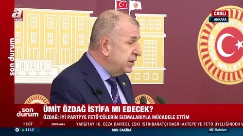 Ümit Özdağ: İyi Parti’nin onurunu sattınız
