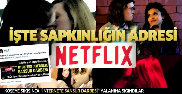 İşte “internete sansür darbesi” deyip kararttıkları Netflix’teki sapkınlık gerçeği