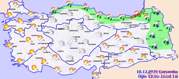 Kar yağışı haritası değişti: O illerde 20 CM'ye ulaşacak! İstanbul ve Ankara için yeni senaryo - 9