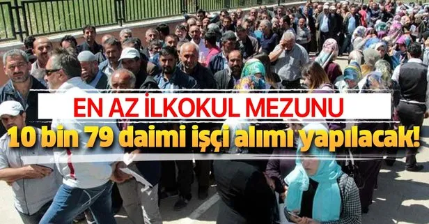 İŞKUR 1 hafta içinde vasıflı vasıfsız işçi alacak!