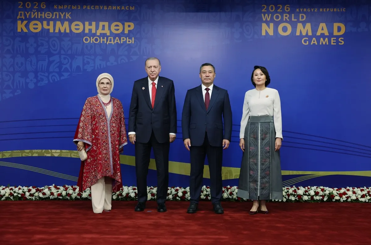 DÜNYA GÖÇEBE OYUNLARI AÇILIŞ TÖRENİ'Nİ İZLEDİ-1