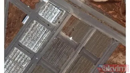 İran’ın Kum şehrinden korkutan kareler! Koronavirüs mezarları uydu görüntüsüne yansıdı