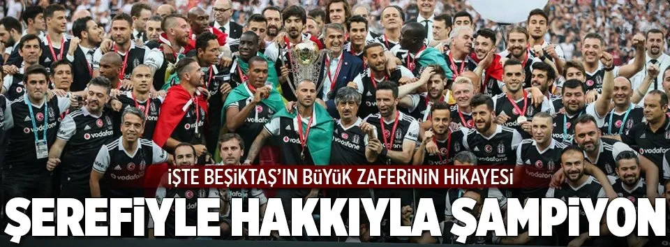 İşte kupa işte şampiyon