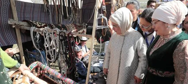 Emine Erdoğan Kırçın Yaylası’nı ziyaret etti
