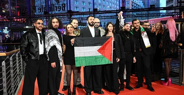 Berlin Film Festivali'nde Filistin bayrağı açıldı: Rahatsız olan Almanya festival ekibini görevden aldı
