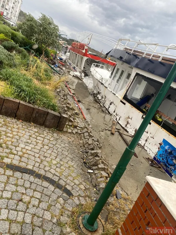 Turizm sezonu öncesi fırtına! Ayvalık'ta tekneler battı - 5