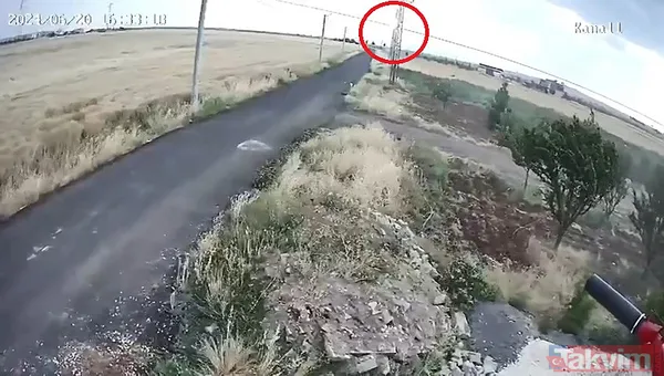 Her şey kıvılcımla başladı! Diyarbakır’daki yangın kamerada - 1