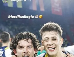 Arda’dan Ferdi’ye kutlama mesajı