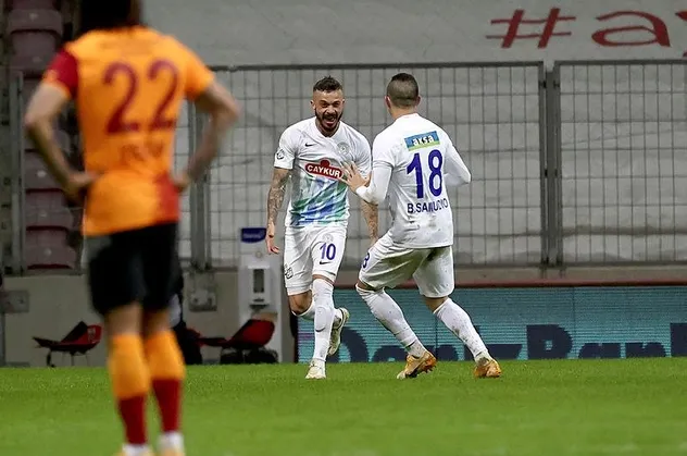 Rize'den Aslan'a çelme! (Galatasaray 3-4 Çaykur Rizespor MAÇ SONUCU / ÖZET)